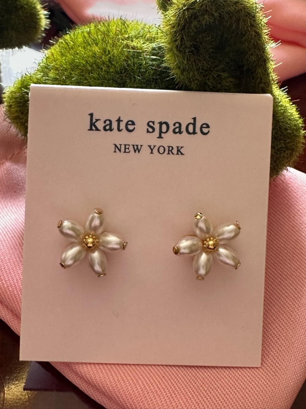 KATE SPADE - Fresh Squeeze Flower Stud Earrings